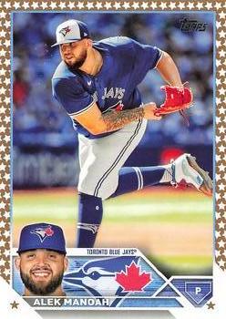 2023 Topps Gold Star Gold Star Alek Manoah #540 Toronto Blue Jays