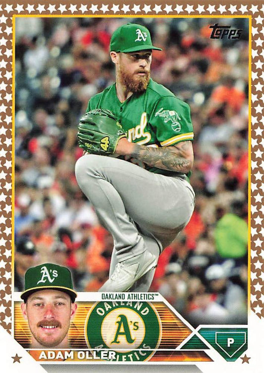 2023 Topps Gold Star Gold Star Adam Oller #542 Oakland Athletics
