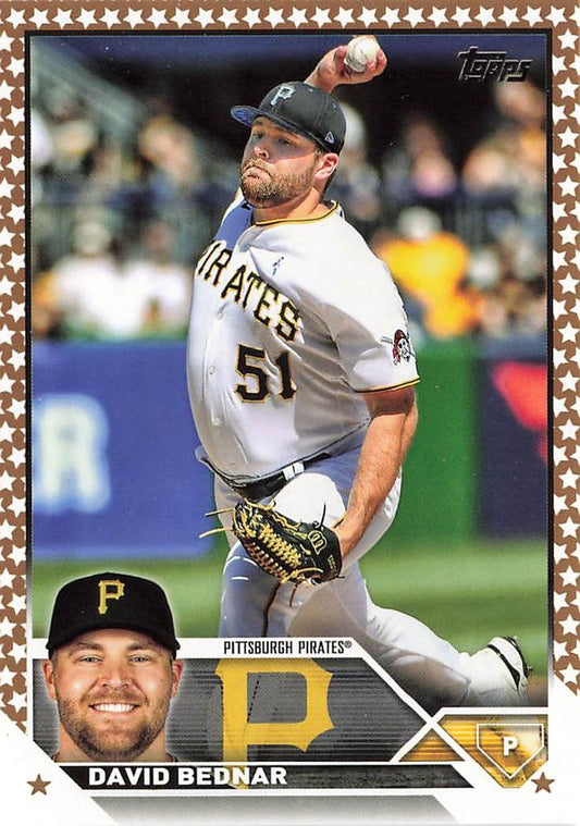 2023 Topps Gold Star Gold Star David Bednar #553 Pittsburgh Pirates
