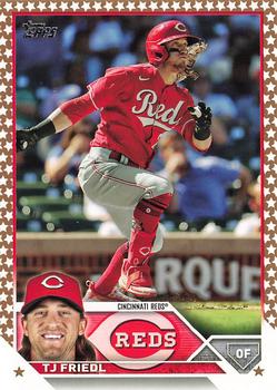 2023 Topps Gold Star Gold Star TJ Friedl #558 Cincinnati Reds