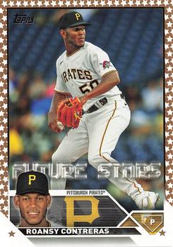 2023 Topps Gold Star Gold Star Roansy Contreras - Future Stars #559 Pittsburgh Pirates
