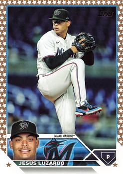 2023 Topps Gold Star Gold Star Jesus Luzardo #563 Miami Marlins