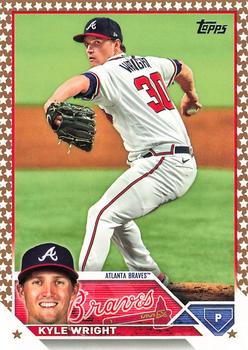 2023 Topps Gold Star Gold Star Kyle Wright #573 Atlanta Braves