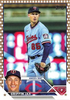 2023 Topps Gold Star Gold Star Griffin Jax #595 Minnesota Twins