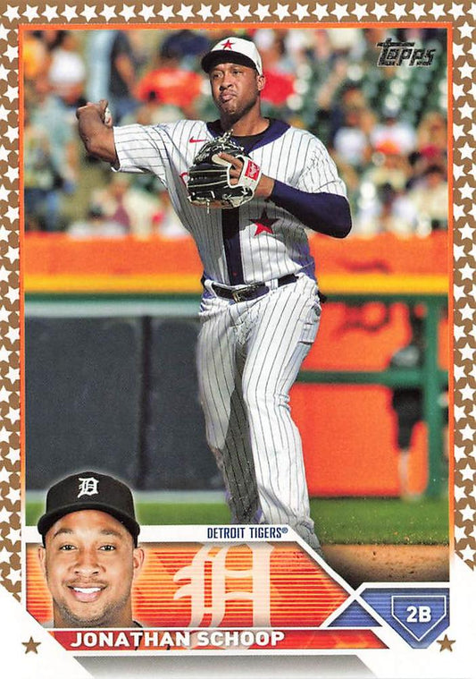 2023 Topps Gold Star Gold Star Jonathan Schoop #603 Detroit Tigers