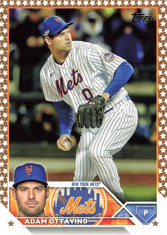 2023 Topps Gold Star Gold Star Adam Ottavino #612 New York Mets