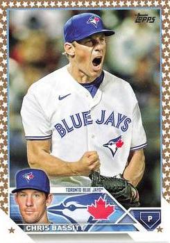 2023 Topps Gold Star Gold Star Chris Bassitt #618 Toronto Blue Jays