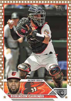 2023 Topps Gold Star Gold Star Robinson Chirinos #620 Baltimore Orioles