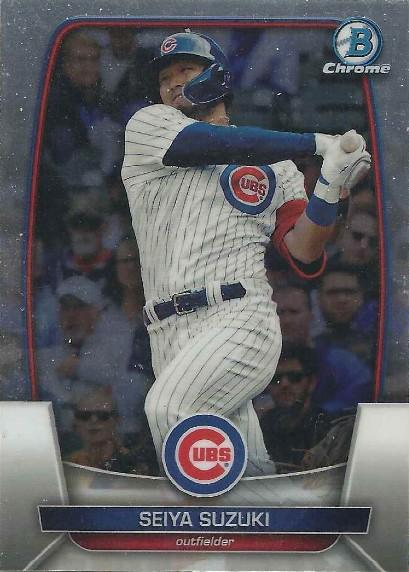 2023 Bowman Chrome Seiya Suzuki #16 Chicago Cubs