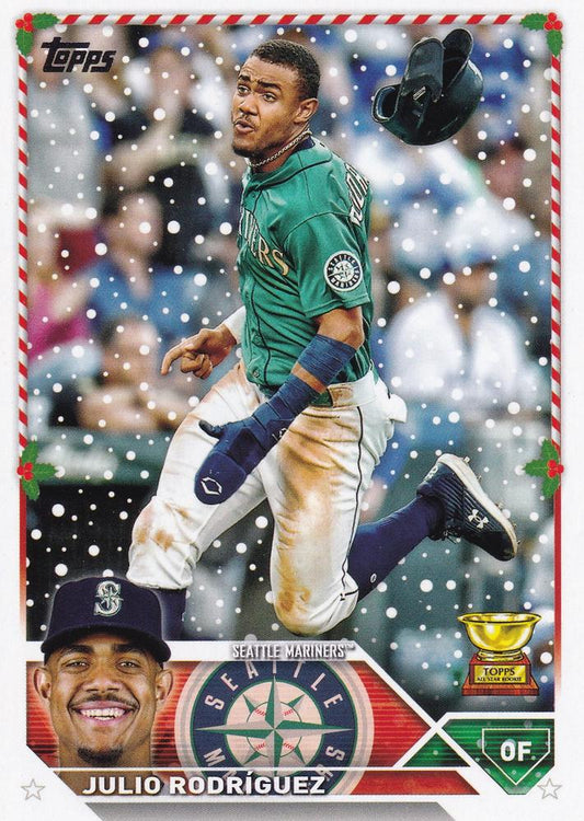 2023 Topps Holiday Julio RodrÃ­guez ASR H26 Seattle Mariners