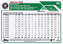 将图片加载到图库查看器，2023 Topps Holiday Jose Altuve H47 Houston Astros
