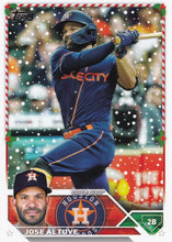 将图片加载到图库查看器，2023 Topps Holiday Jose Altuve H47 Houston Astros
