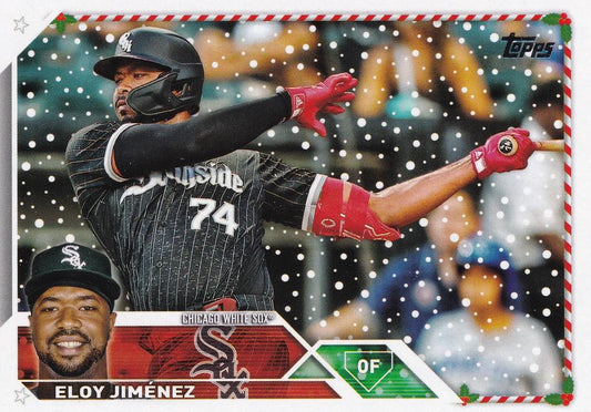 2023 Topps Holiday Eloy Jimenez H167 Chicago White Sox