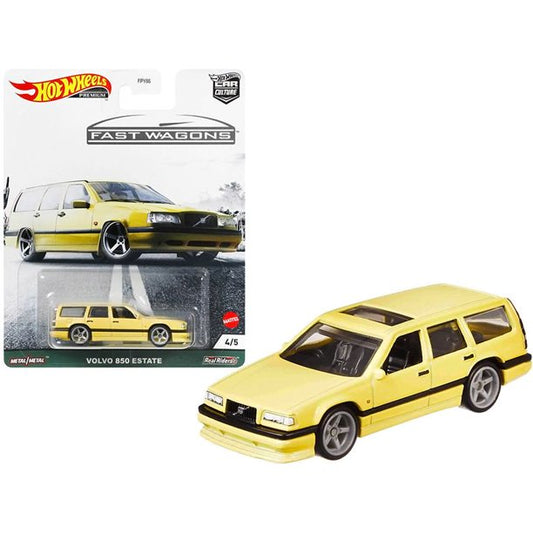Hot Wheels Car Culture Fast Wagons Volvo 850 Estate 4/5