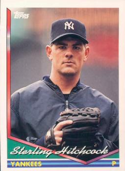 1994 Topps Sterling Hitchcock # 103 New York Yankees