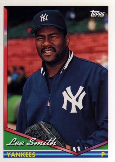 1994 Topps Lee Smith # 110 New York Yankees
