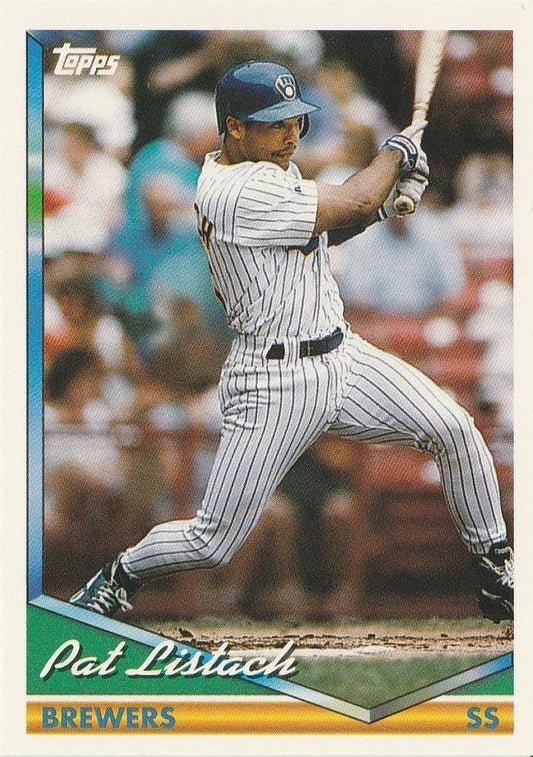 1994 Topps Pat Listach # 130 Milwaukee Brewers