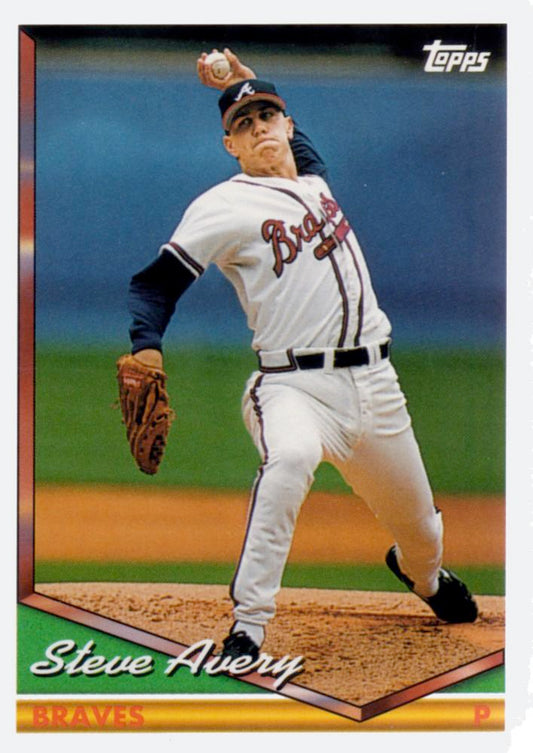 1994 Topps Steve Avery # 137 Atlanta Braves