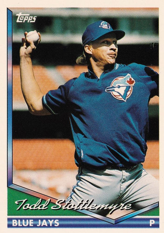 1994 Topps Todd Stottlemyre # 155 Toronto Blue Jays