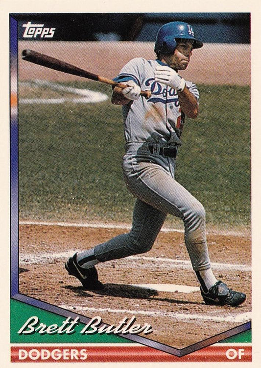 1994 Topps Brett Butler # 172 Los Angeles Dodgers