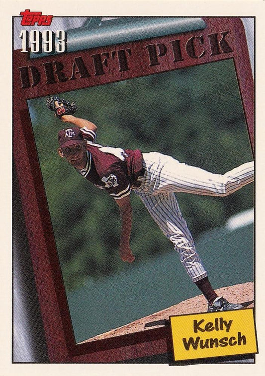 1994 Topps Kelly Wunsch DPK, RC # 210 Milwaukee Brewers