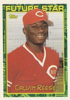 1994 Topps Calvin Reese FS # 278 Cincinnati Reds