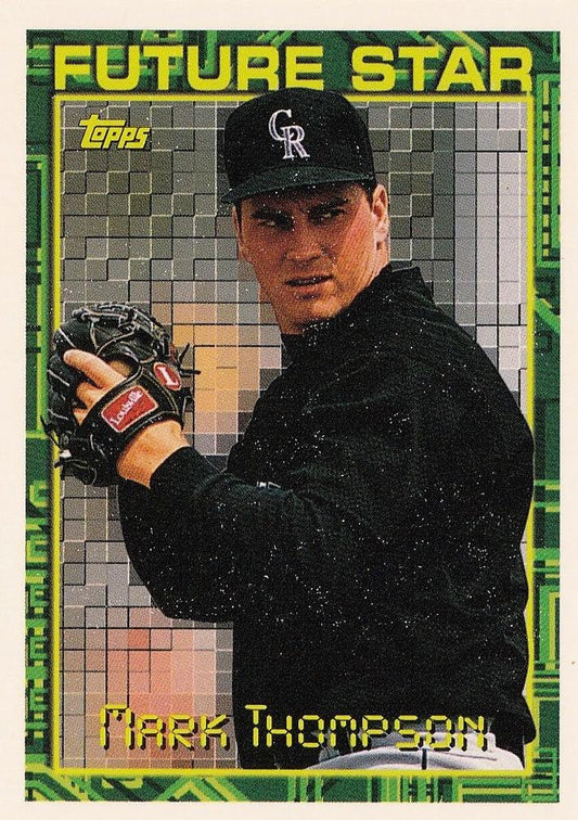 1994 Topps Mark Thompson FS # 286 Colorado Rockies