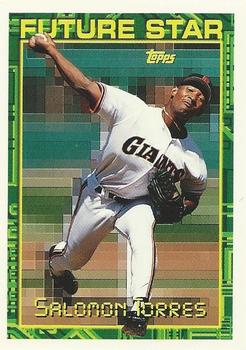 1994 Topps Salomon Torres FS, RC # 298 San Francisco Giants