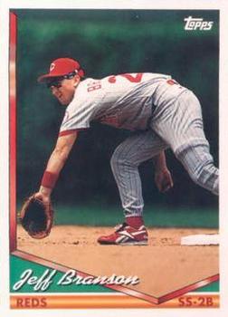 1994 Topps Jeff Branson # 368 Cincinnati Reds