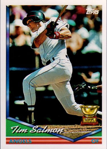 1994 Topps Tim Salmon ASR # 397 California Angels
