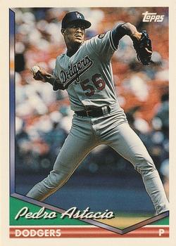 1994 Topps Pedro Astacio # 431 Los Angeles Dodgers