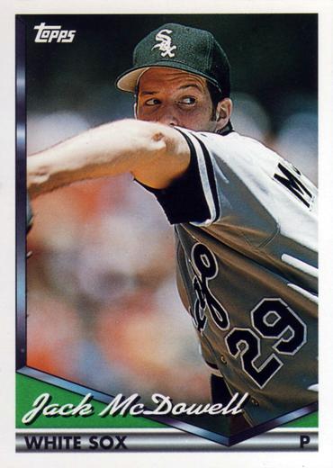1994 Topps Jack McDowell # 515 Chicago White Sox