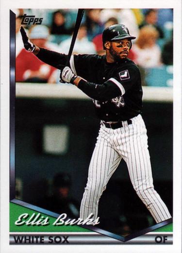 1994 Topps Ellis Burks # 538 Chicago White Sox