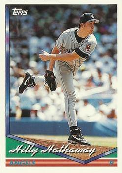 1994 Topps Hilly Hathaway # 596 California Angels