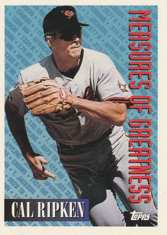 1994 Topps Cal Ripken MOG # 604 Baltimore Orioles