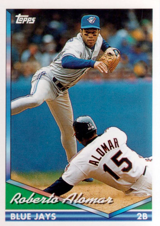 1994 Topps Roberto Alomar # 675 Toronto Blue Jays