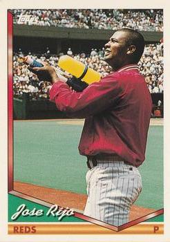 1994 Topps Jose Rijo # 705 Cincinnati Reds
