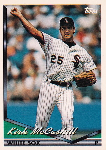 1994 Topps Kirk McCaskill # 724 Chicago White Sox
