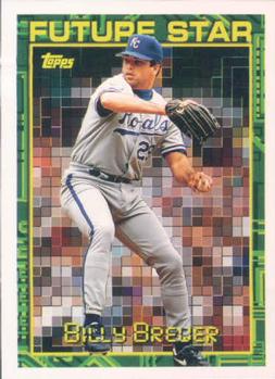 1994 Topps Billy Brewer FS, RC # 123 Kansas City Royals