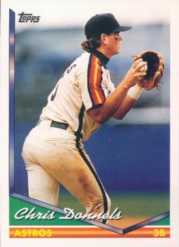 1994 Topps Chris Donnels # 153 Houston Astros