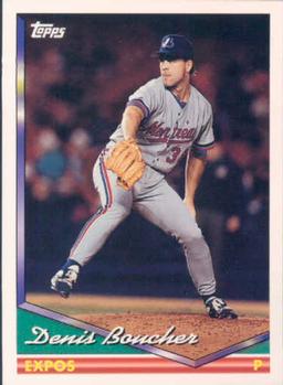 1994 Topps Denis Boucher # 164 Montreal Expos