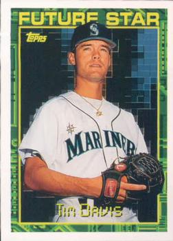 1994 Topps Tim Davis FS # 167 Seattle Mariners