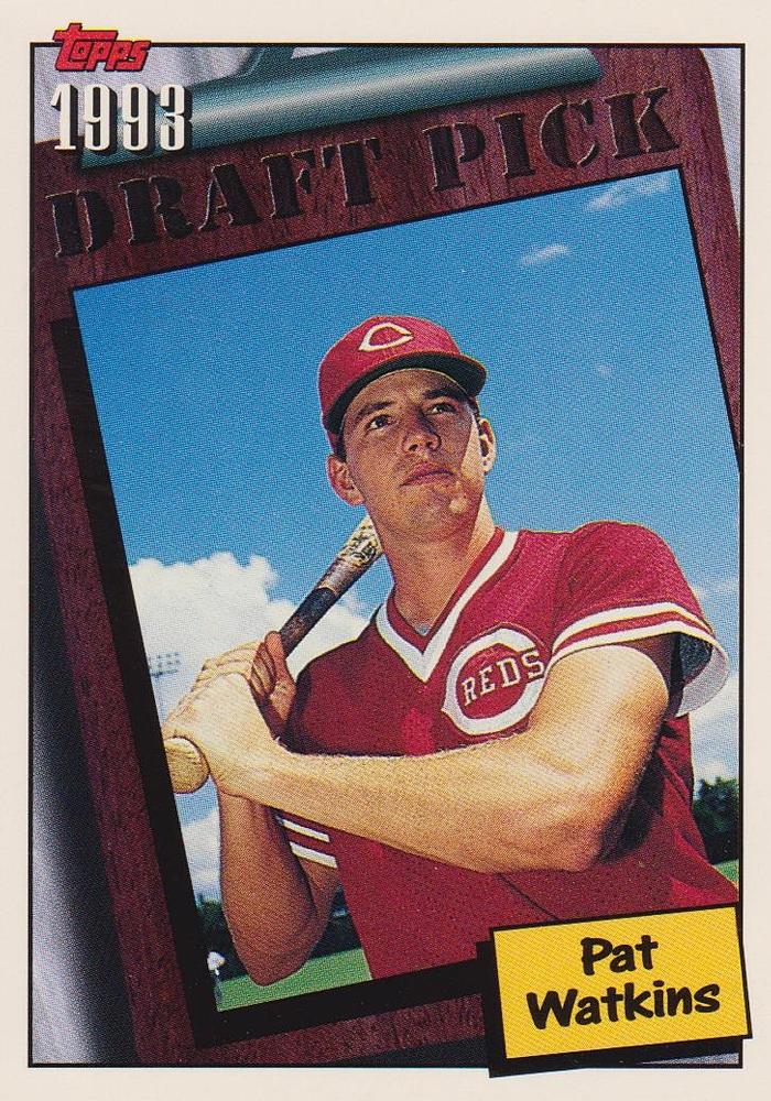 1994 Topps Pat Watkins DPK, RC # 743 Cincinnati Reds
