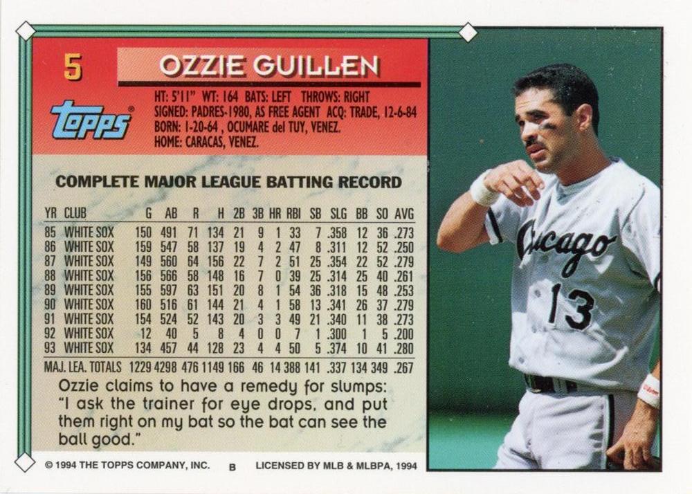 1994 Topps Finest Inserts Ken Griffey Jr. # 5 Seattle Mariners