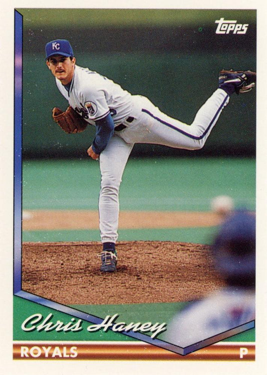 1994 Topps Chris Haney # 9 Kansas City Royals