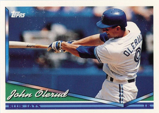 1994 Topps John Olerud # 10 Toronto Blue Jays
