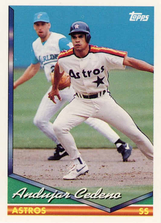 1994 Topps Andujar Cedeno # 11 Houston Astros