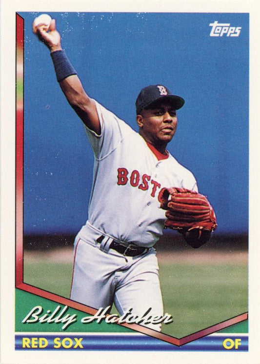 1994 Topps Billy Hatcher # 26 Boston Red Sox