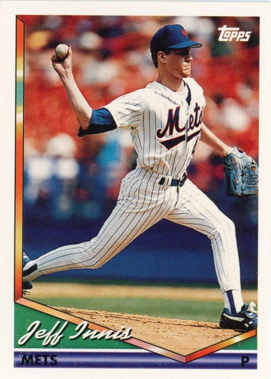 1994 Topps Jeff Innis # 37 New York Mets