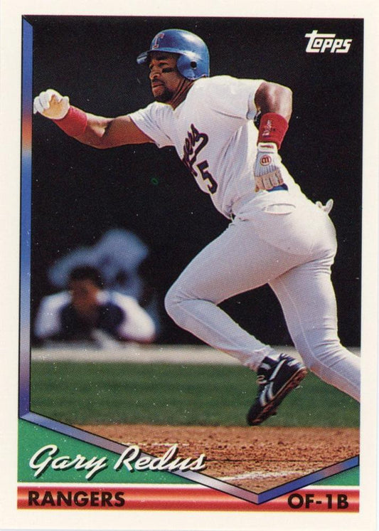 1994 Topps Gary Redus # 108 Texas Rangers